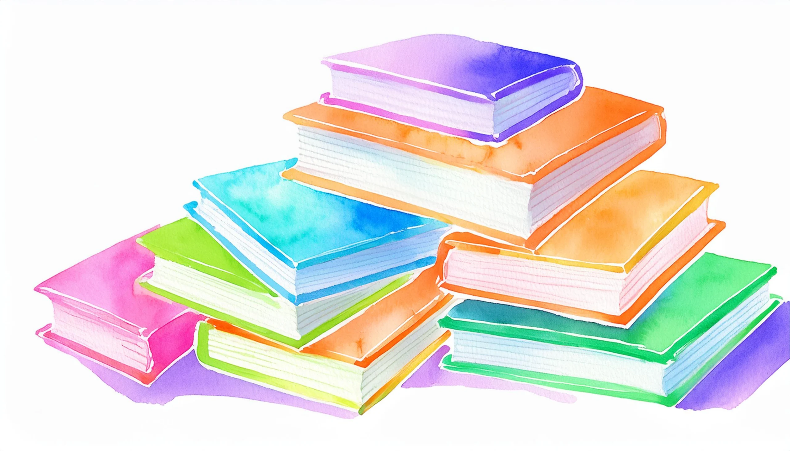 カラフル本 scaled