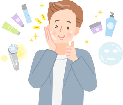 男性メイク